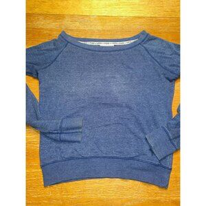 Love Pink Victorias Secret Blue Long Sleeve Sweatshirt